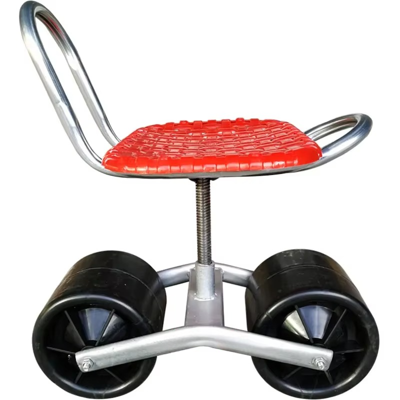 Ergonomic Swivel Garden Stool for Easy Gardening - Hehif