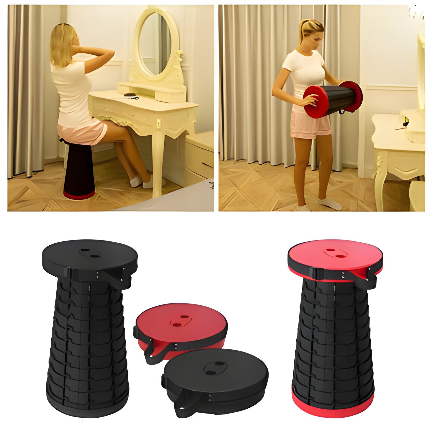 Compact Portable Folding Stool