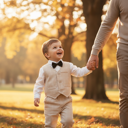 Classic Boys Suit Set for Little Boys and Toddlers