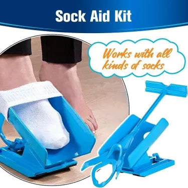 Simple Slip On Compression Sock Helper Kit
