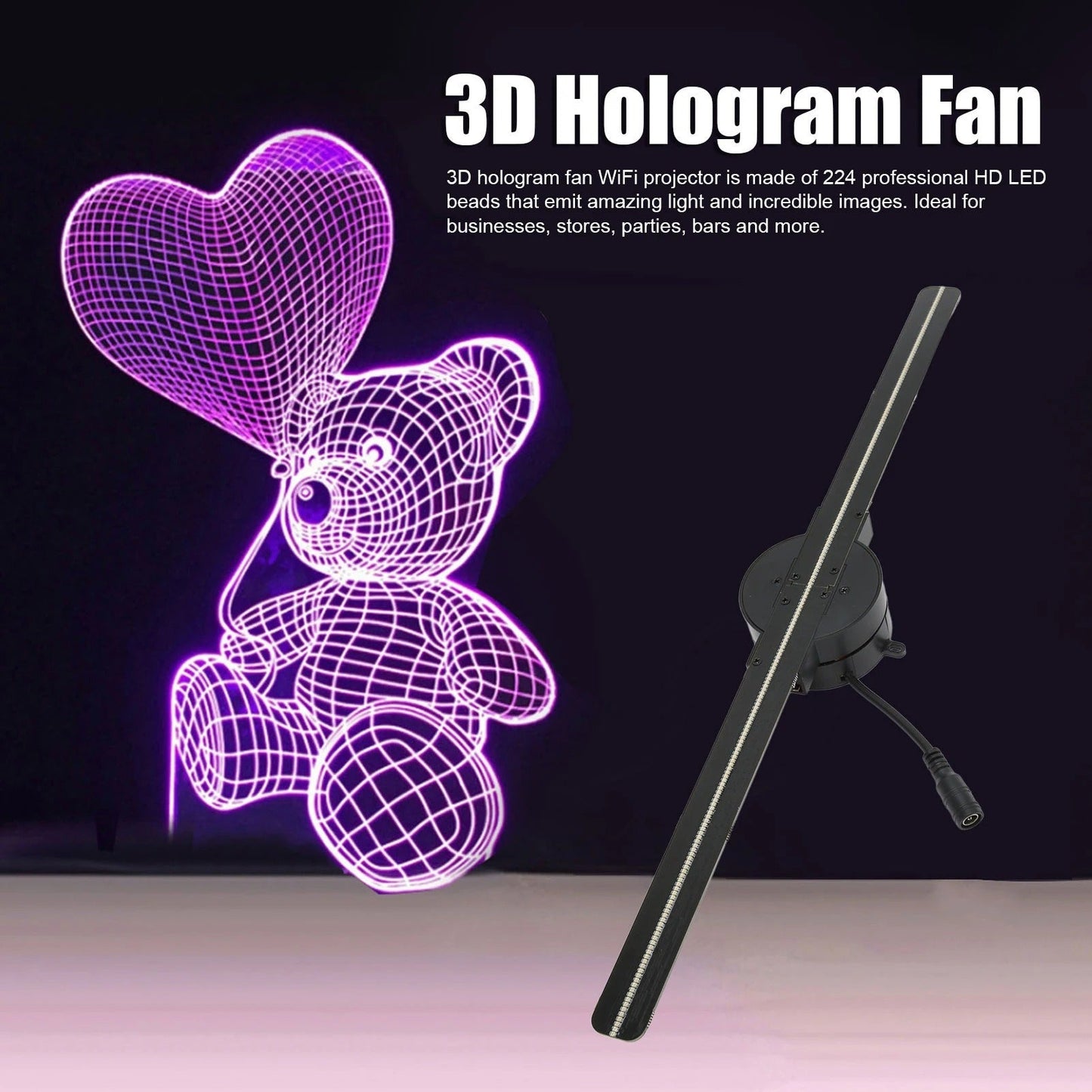 Advanced 3D Laser Projector