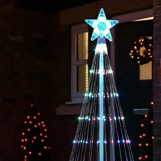 Colorful Animated Outdoor Christmas Tree String Lights