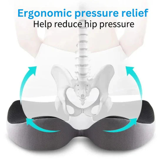 Comfortable Gel Memory Foam Car Seat Pad