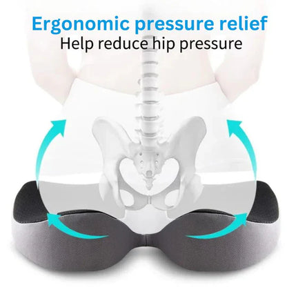 Comfortable Gel Memory Foam Car Seat Pad