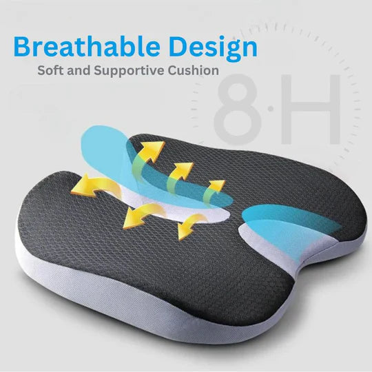 Comfortable Gel Memory Foam Car Seat Pad