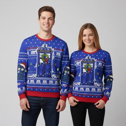 Unique Festive Christmas Sweatshirt for Men Women