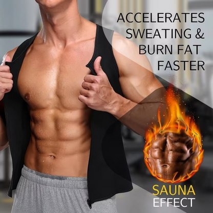 Men's Slim Fit Waist Trainer Tank Top