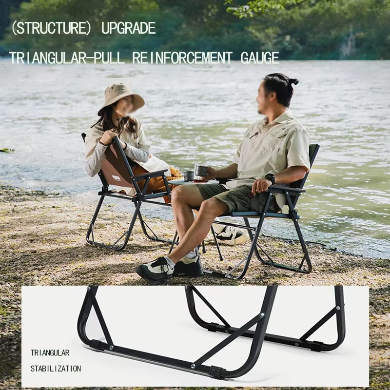Compact Lightweight Folding Camp Chair for Outdoor Use
