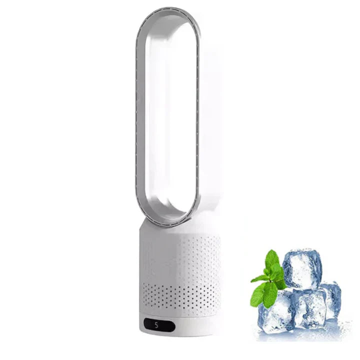Compact Quiet Fan with Filter and Remote Control