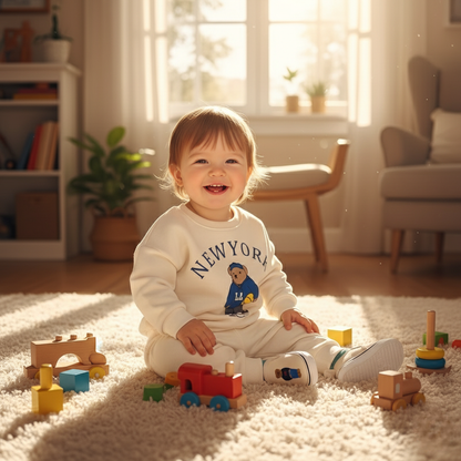 Soft Teddy Hoodie and Pant Set for Boys Girls