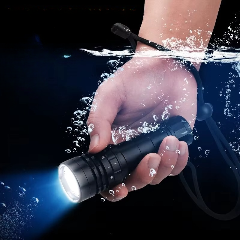 Bright Waterproof Diving Light 3000lm LED Torch - Hehif