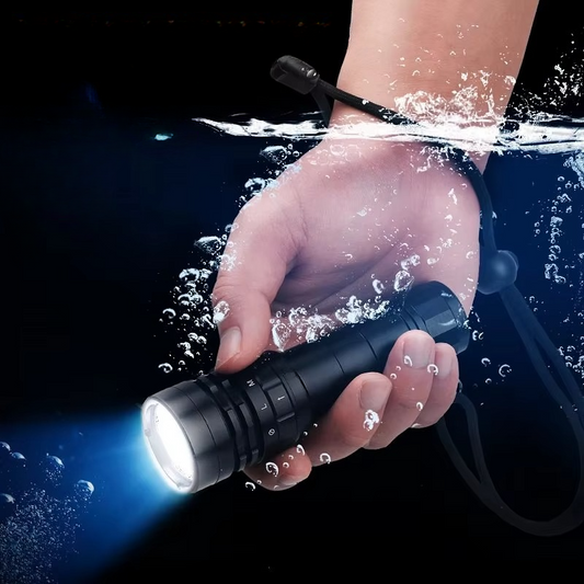 Bright Waterproof Diving Light 3000lm LED Torch - Hehif