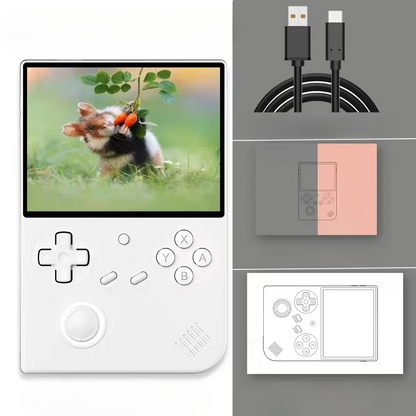 Portable Retro Gaming Console with 4-Inch Screen and WiFi