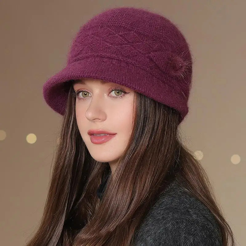 Warm Fuzzy Beanie Winter Hat - Hehif