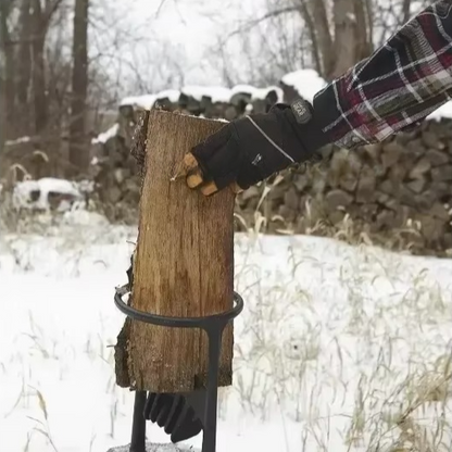 Compact Log Splitter Tool for Fast Firewood Cutting