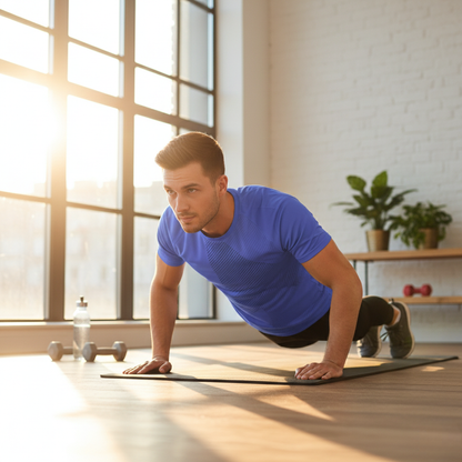 Moisture Wicking Athletic Tee for Men - Hehif