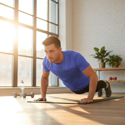 Moisture Wicking Athletic Tee for Men - Hehif