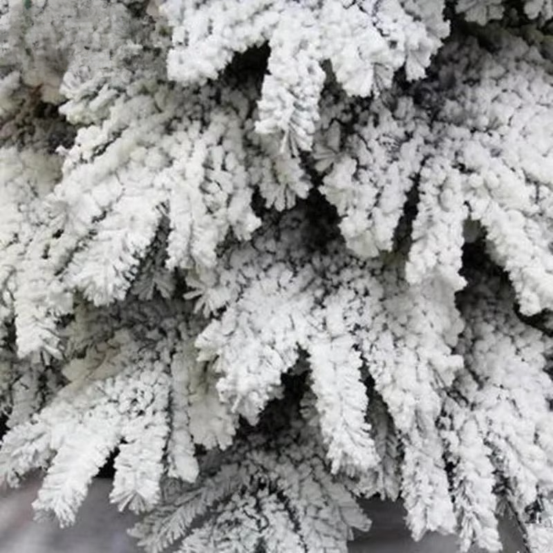 Festive Snowy Christmas Tree for Home Decor