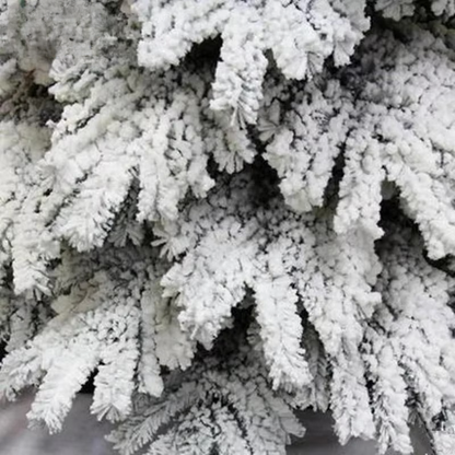 Festive Snowy Christmas Tree for Home Decor