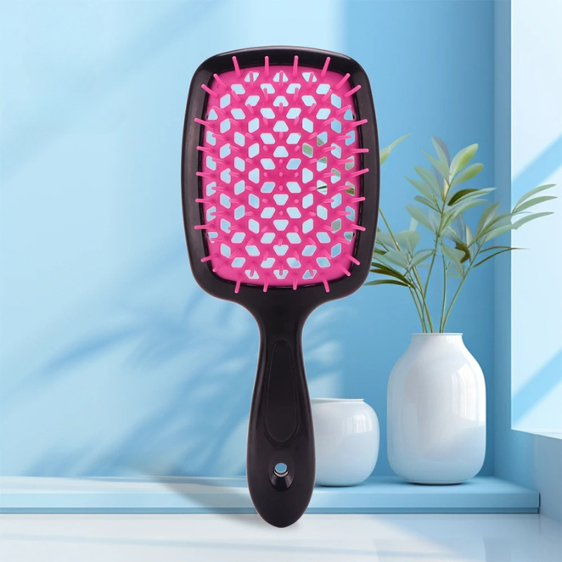 Easy Detangle Wide Tooth Hair Comb Brush - Hehif