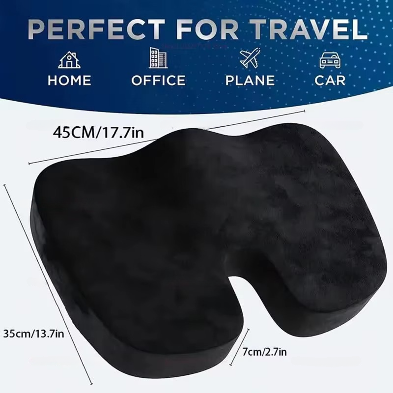 Comfortable Supportive Foam Chair Cushion for Home and Car