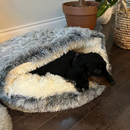 Soft Pet Hideaway Bed for Dogs and Cats