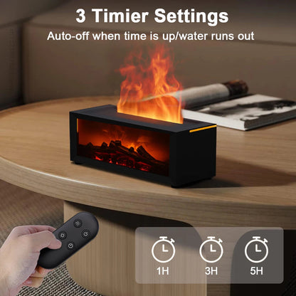 Compact Air Purifier Humidifier with Colorful LED Light