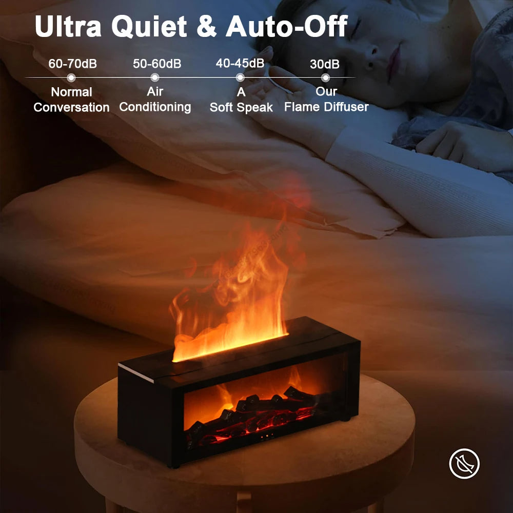 Compact Air Purifier Humidifier with Colorful LED Light