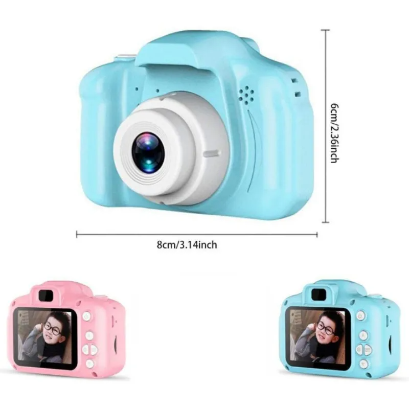 Vintage Style Digital Camera With LCD Display