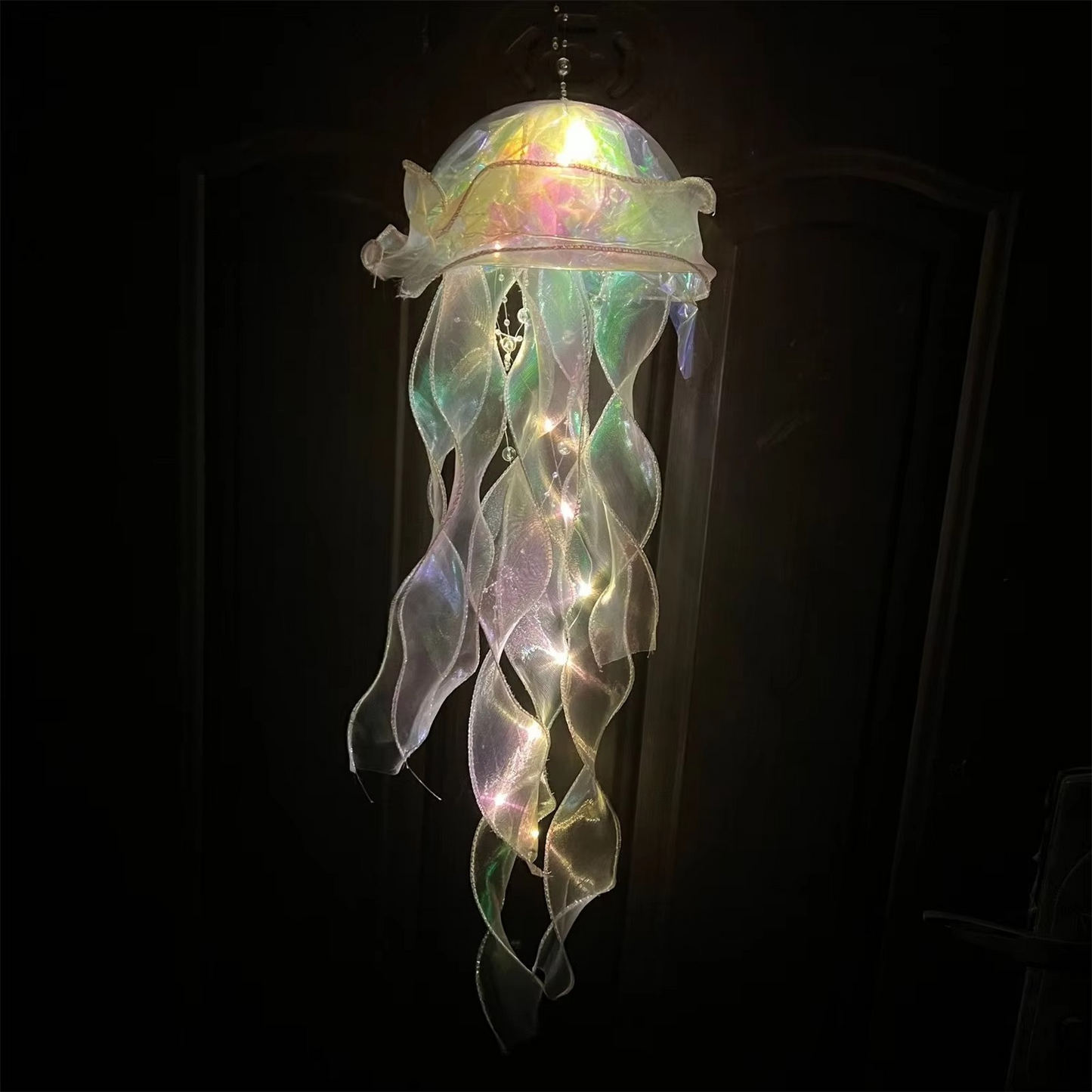 Colorful Sea Jellyfish Hanging Light Fixture