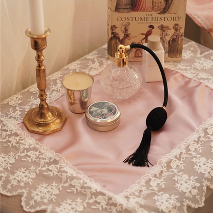 Delicate Floral Table Coaster and Placemat Set
