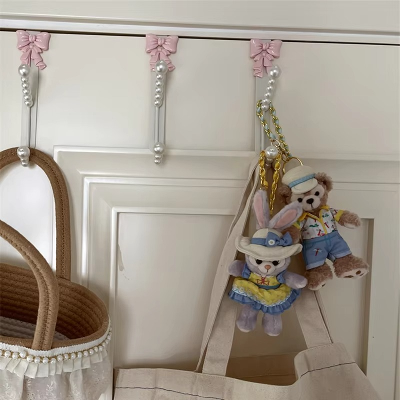 Stylish Double Hook Over Door Storage Rack for Kitchen