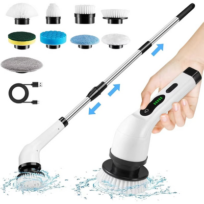 Powerful Rechargeable Cleaning Brush for Home and Floors - Hehif