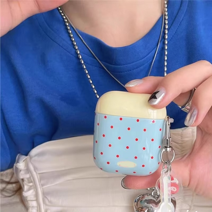 Fun Wave Design Silicone Protective Earbud Case