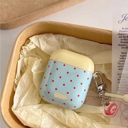 Fun Wave Design Silicone Protective Earbud Case