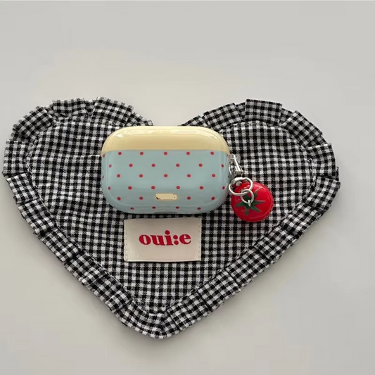 Fun Wave Design Silicone Protective Earbud Case - Hehif
