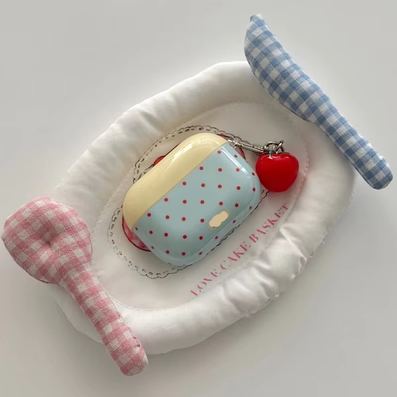 Fun Wave Design Silicone Protective Earbud Case
