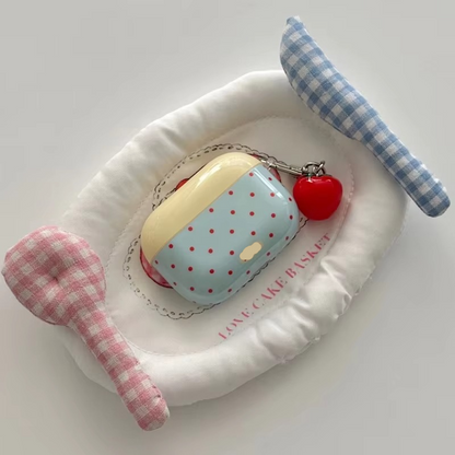 Fun Wave Design Silicone Protective Earbud Case