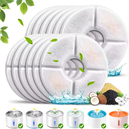Premium Carbon Water Filters for Cat Fountains