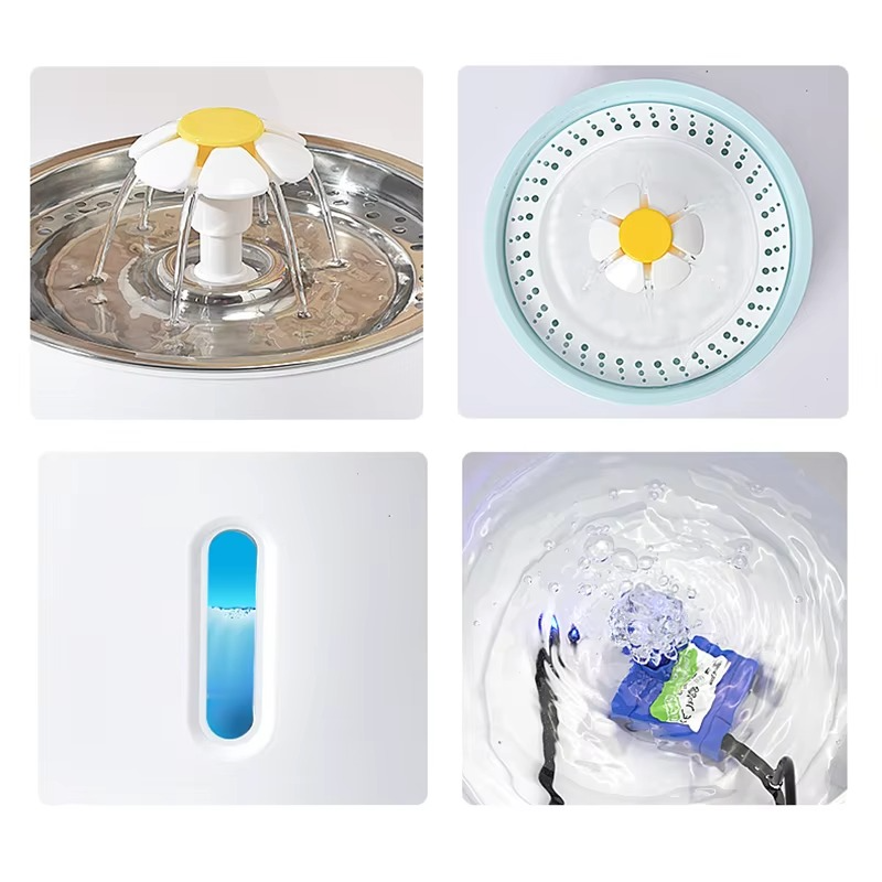 Easy Clean Automatic Pet Water Fountain for Cats Dogs