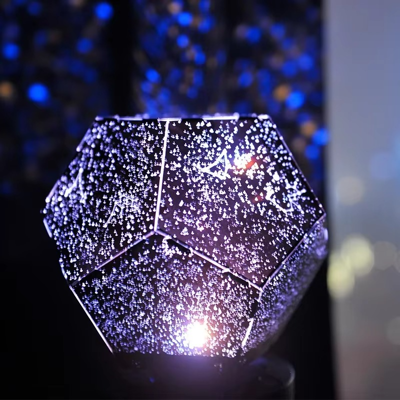 Colorful Galaxy Night Light Lamp with Wireless Sound