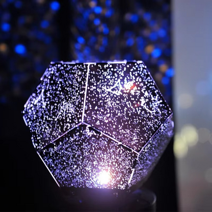 Colorful Galaxy Night Light Lamp with Wireless Sound