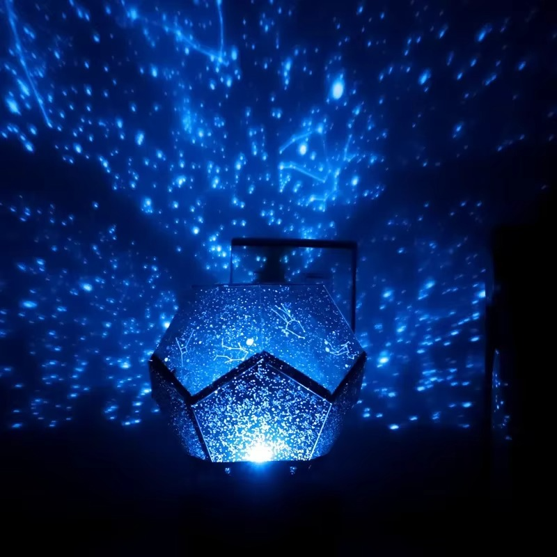 Colorful Galaxy Night Light Lamp with Wireless Sound