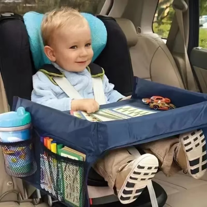 Portable Baby Car Seat Tray and Stroller Storage Bag