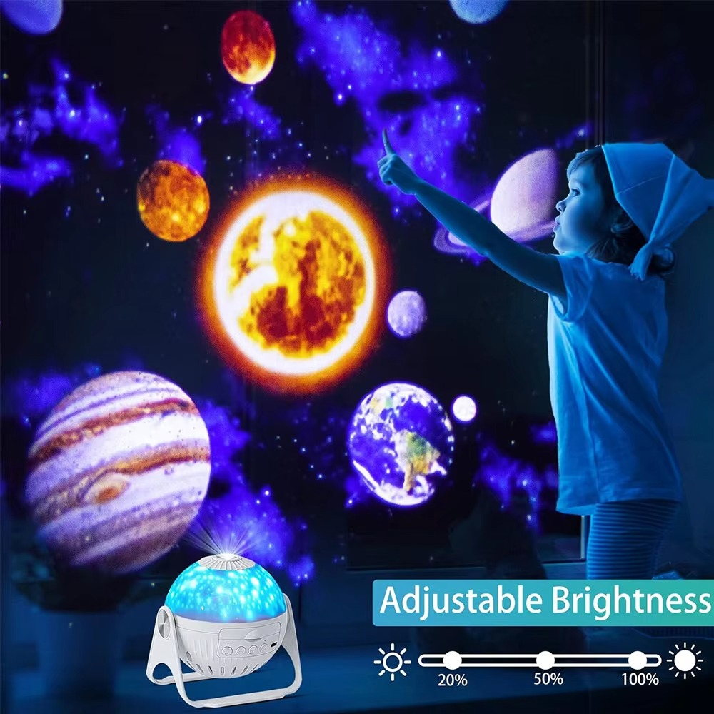 Colorful LED Night Light Projector for Kids Galaxy Lamp