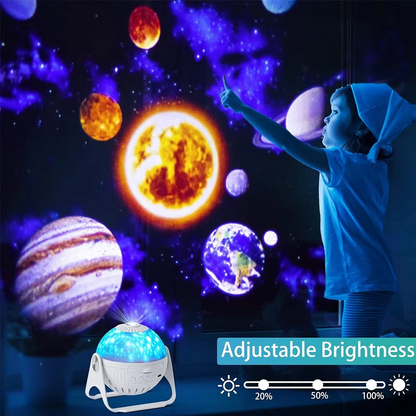 Colorful LED Night Light Projector for Kids Galaxy Lamp