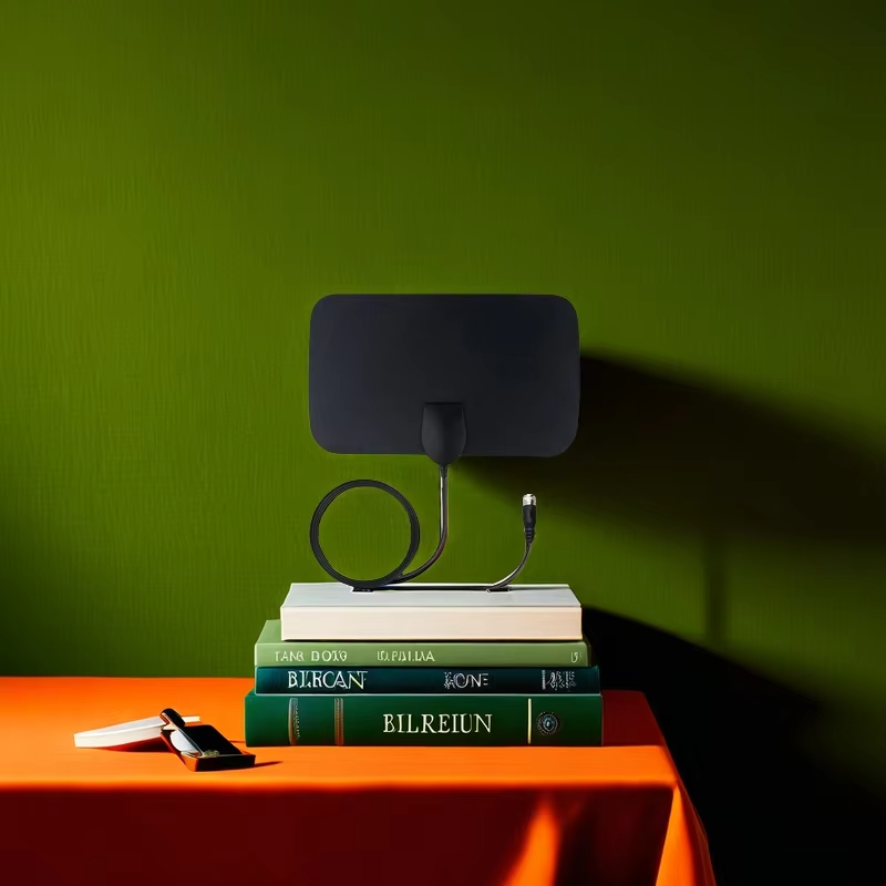 HD TV Antenna and Signal Booster for Indoor Outdoor Use - Hehif
