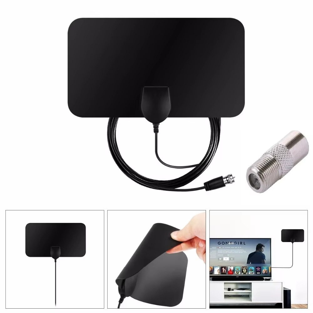 HD TV Antenna and Signal Booster for Indoor Outdoor Use