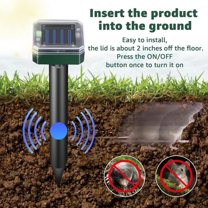 Outdoor Pest Control Solar Repeller for Garden Yards