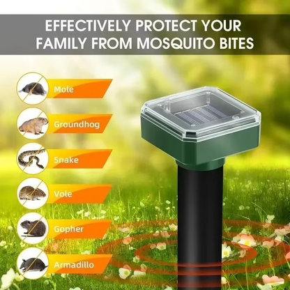 Outdoor Pest Control Solar Repeller for Garden Yards